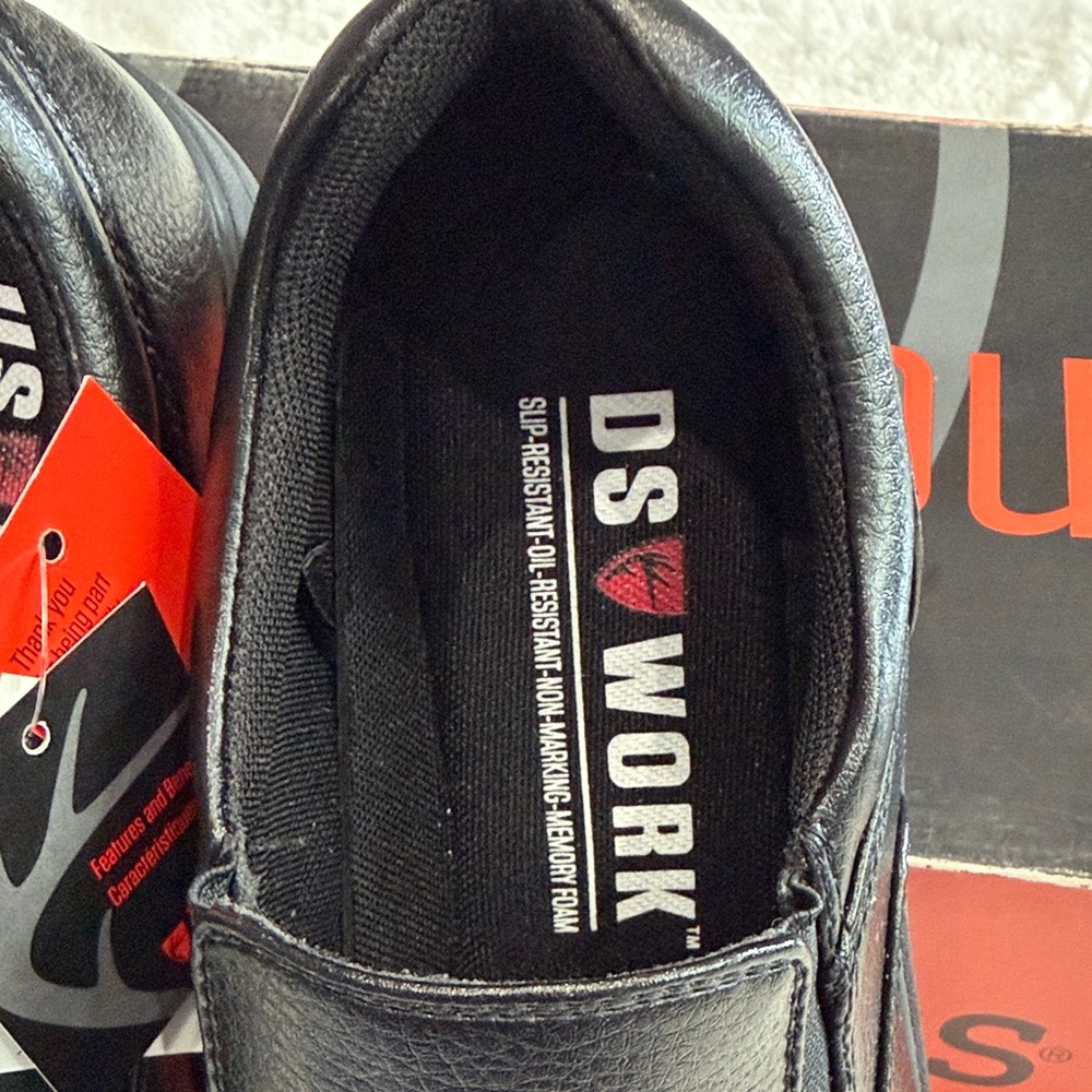 Deer Stags Men's Black DS Work Oil& Slip Resistant Non Marking,Size 11-1/2 . - Picture 3 of 17